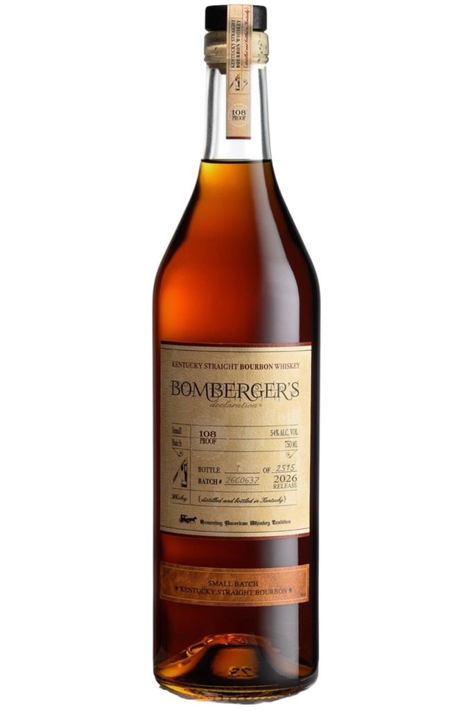 BOMBERGERS DECLARATION KENTUCKY BOURBON - 750ML