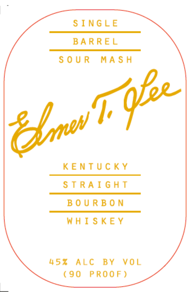 ELMER T LEE BOURBON 750 MIL