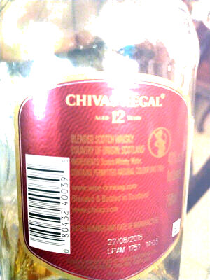 CHIVAS REGAL BLENDED SCOTCH