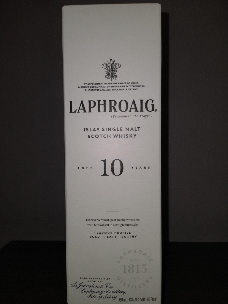 LAPHROAIG 10 YEARS AGE