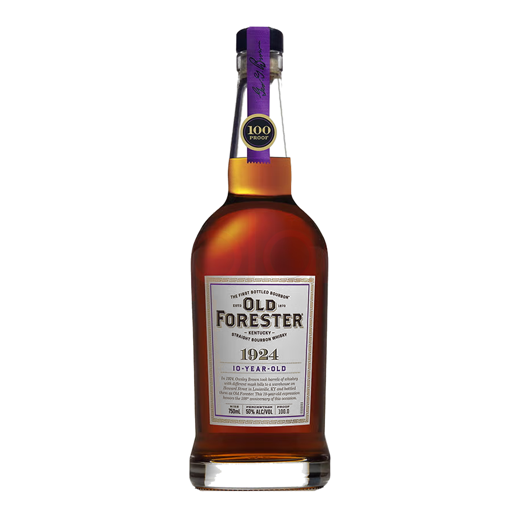 OLD FORESTER 1924 10YEARS 100 PROOF BOURBON WHISKEY 750 ML