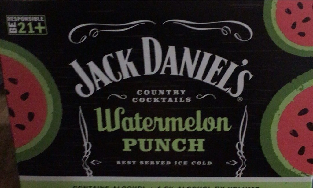 JACK DANIELS WATERMELON PUNCH 6PK