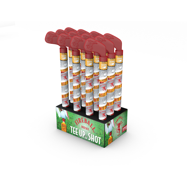FIREBALL GOLF CLUB 50 ML 10 PACK