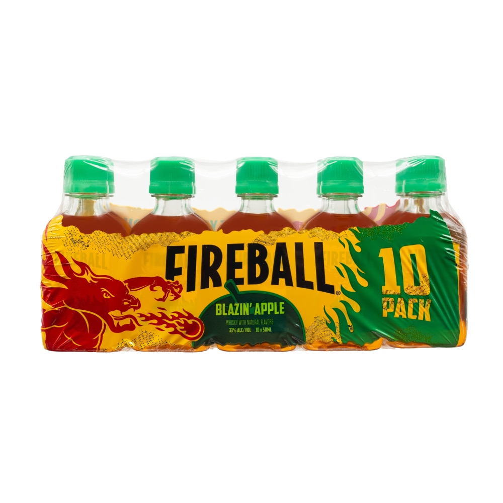FIREBALL BLAZIN APPLE 10 PACK