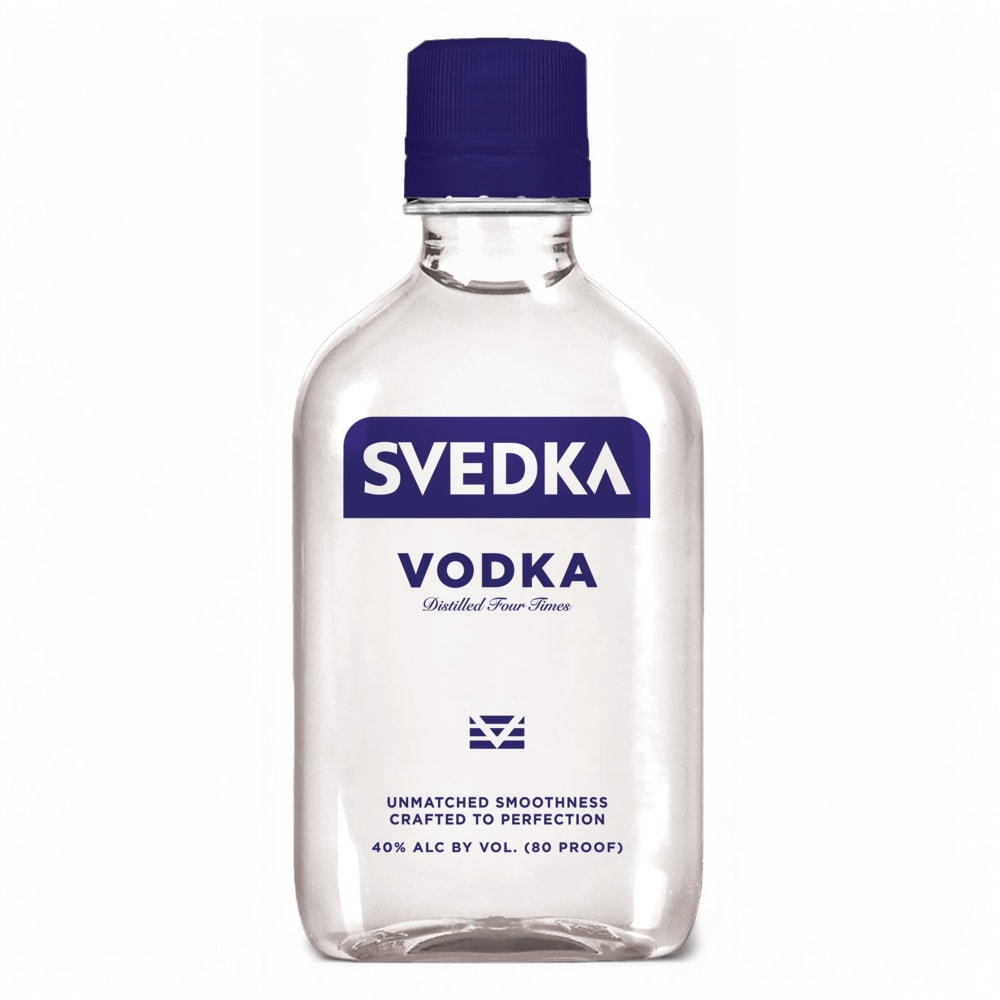 SVEDKA 80 PROOF SHOT ROUNDED BOTTLE 50ML