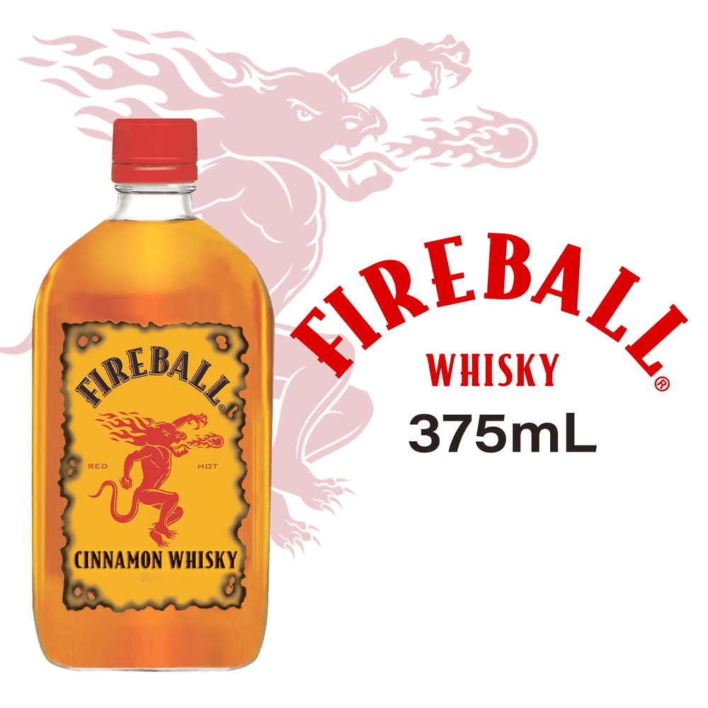 FIREBALL CINNAMON WHISKY 375ML