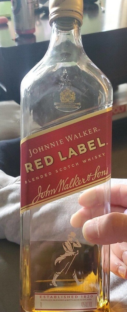 JOHNNIE WALKER RED LABEL 1 L