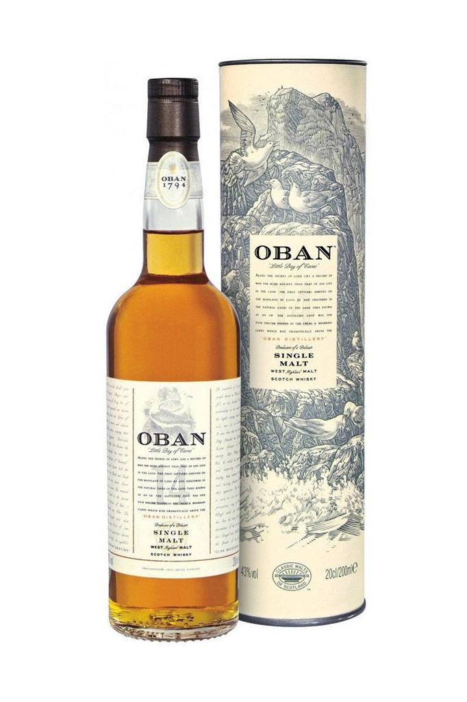 OBAN SINGLE MALT WHISKY 14YEAR