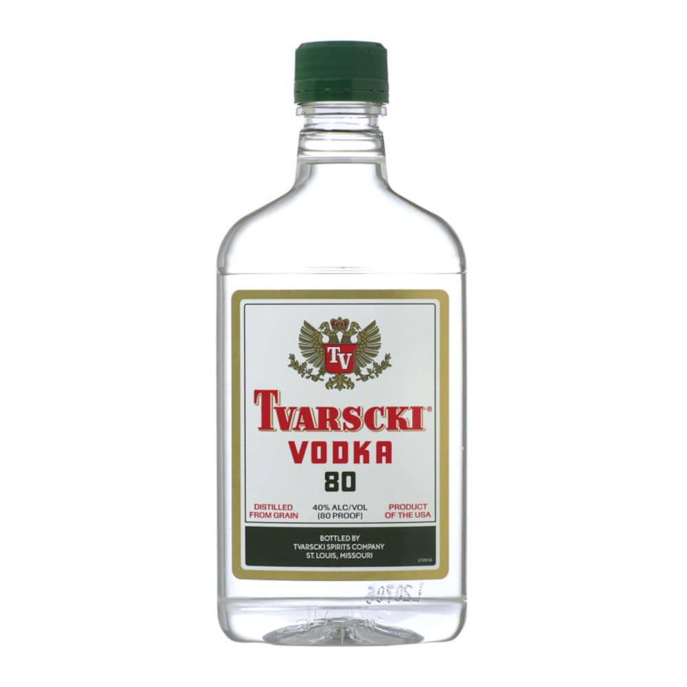 TVARSCKI 80 PROOF 375 MIL