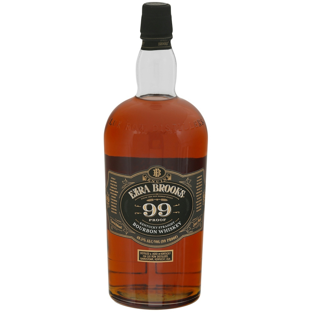 EZRA BROOKS WHISKEY 1.75 L