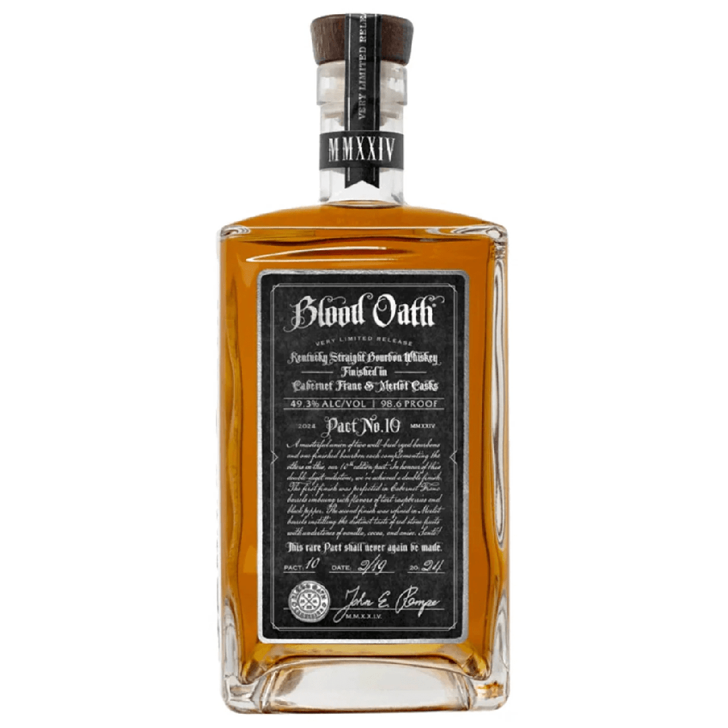 BLOOD OATH KENTUCKY BOURBON PACT NO. 10 - 750ML (RC)