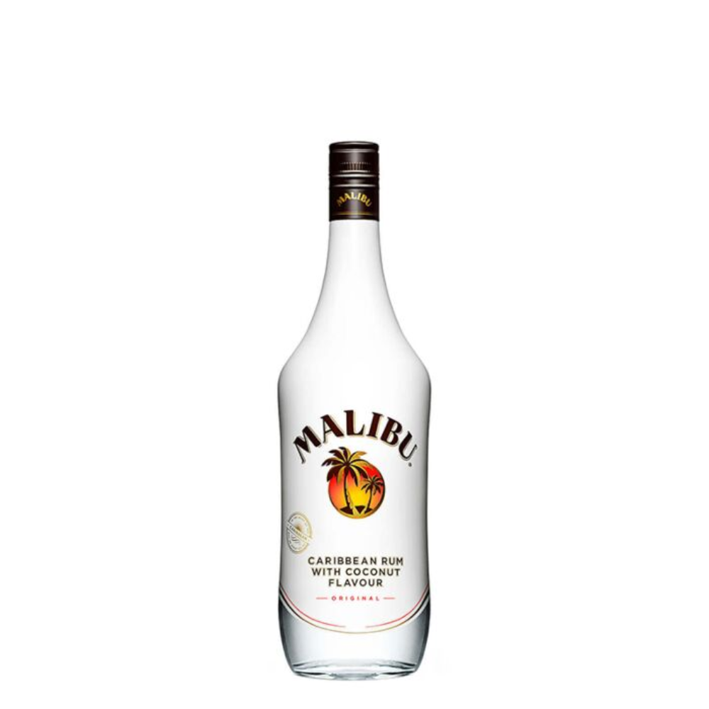 MALIBU CARIBBEAN RUM W/ COCONUT LIQUEUR 750ML GLASS