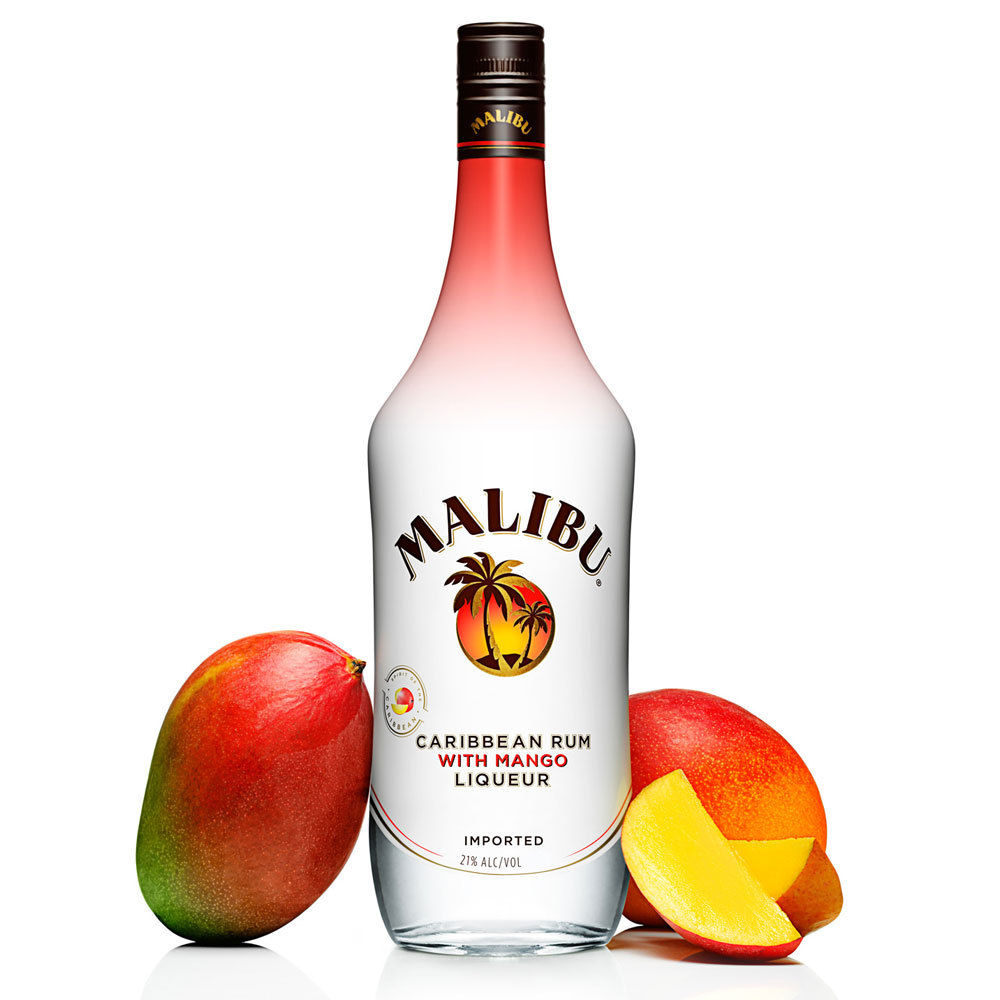 MALIBU MANGO RUM 750ML