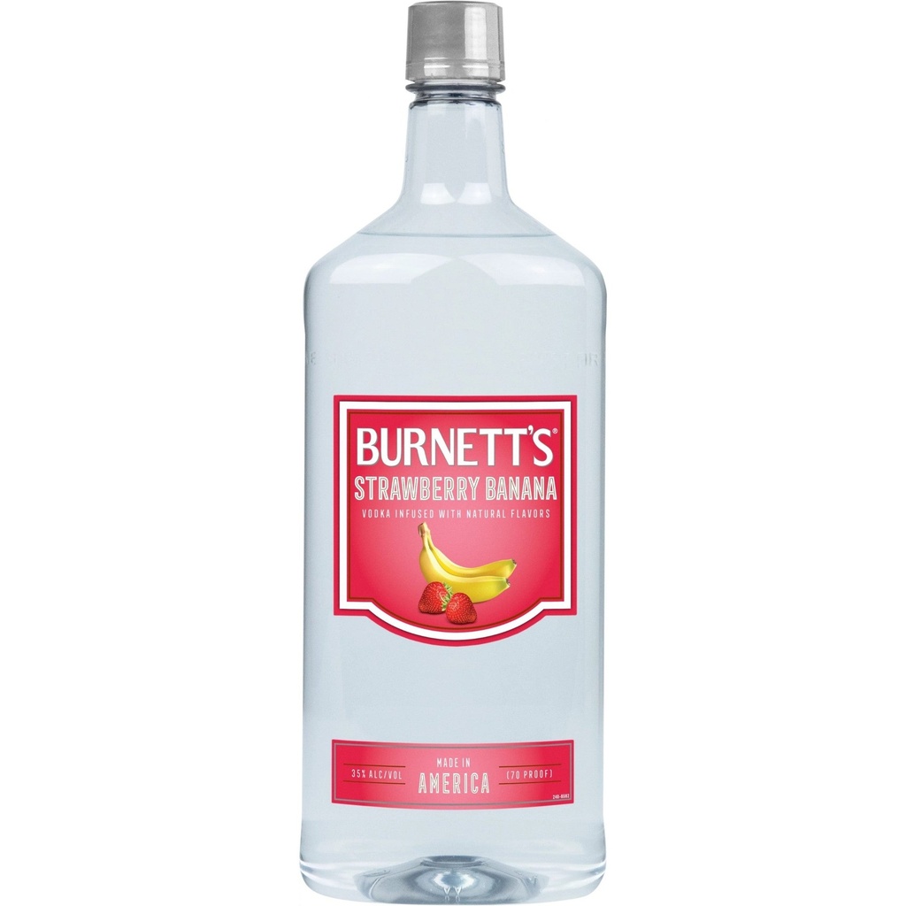 BURNETTS STRAWBERRY BANANA 1.75