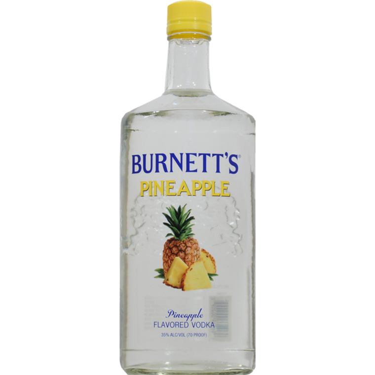 BURNETT'S PINEAPPLE 1.75 L.