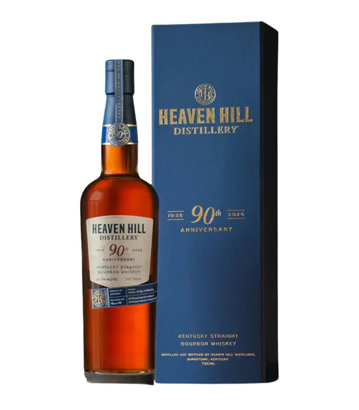 HEAVEN HILL 90TH ANNIVERSARY BOURBON WHISKEY 750ML