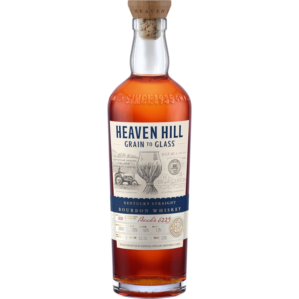 HEAVEN HILL GRAIN TO GLASS LIMITED EDITION 750 ML 105 PROOF
