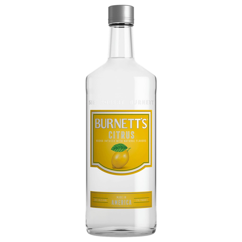 BURNETTS LIME VODKA 750ML