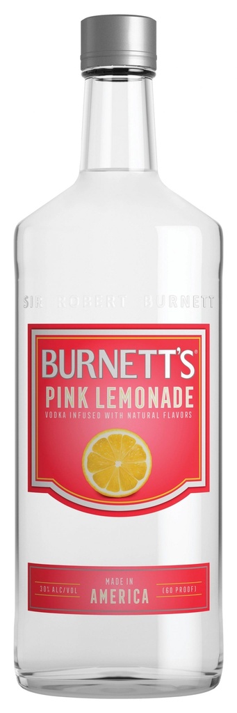 BURNETT'S PINK LEMONADE PLONE. 75 L