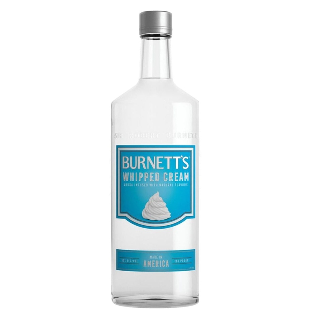 BURNETT'S WHIPPED CREAM 750 ML