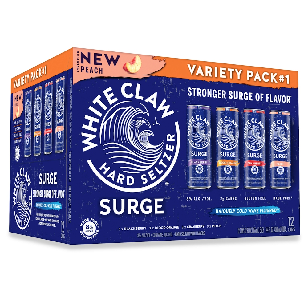 WHITE CLAW SURGE 12-PK CANS