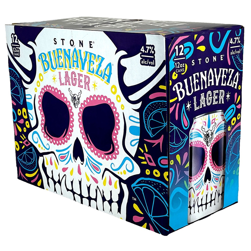 STONE BUENAVEZA SALT LIME 12 PK CANS
