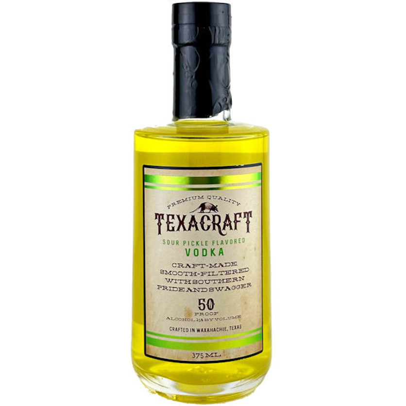 TEXASCRAFT - SOUR PICKLE VODKA - 375ML