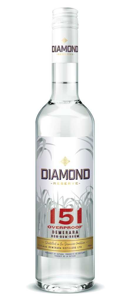 DIAMOND 151 RUM 750 ML