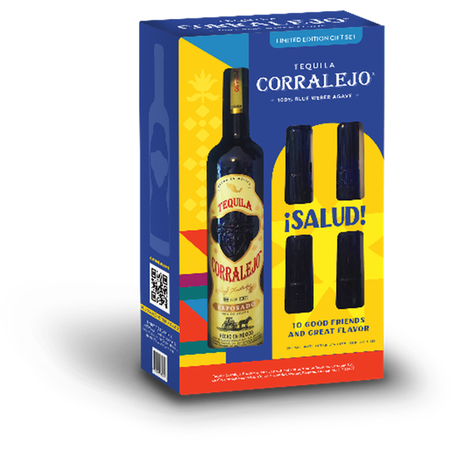 CORRALEJO REPOSADO 750ML GIFT SET