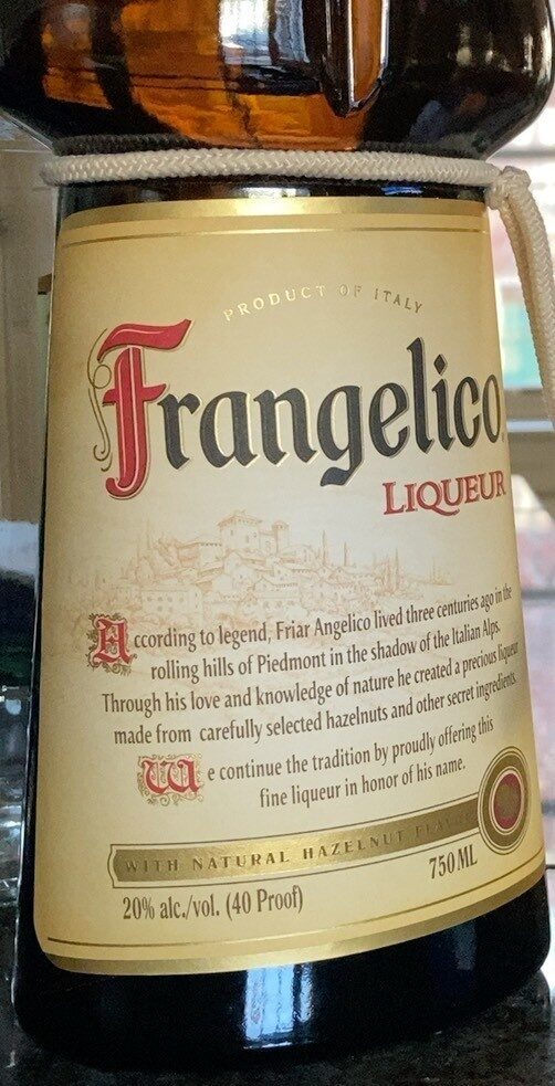 FRANGELICO LIQUEUR 750ML