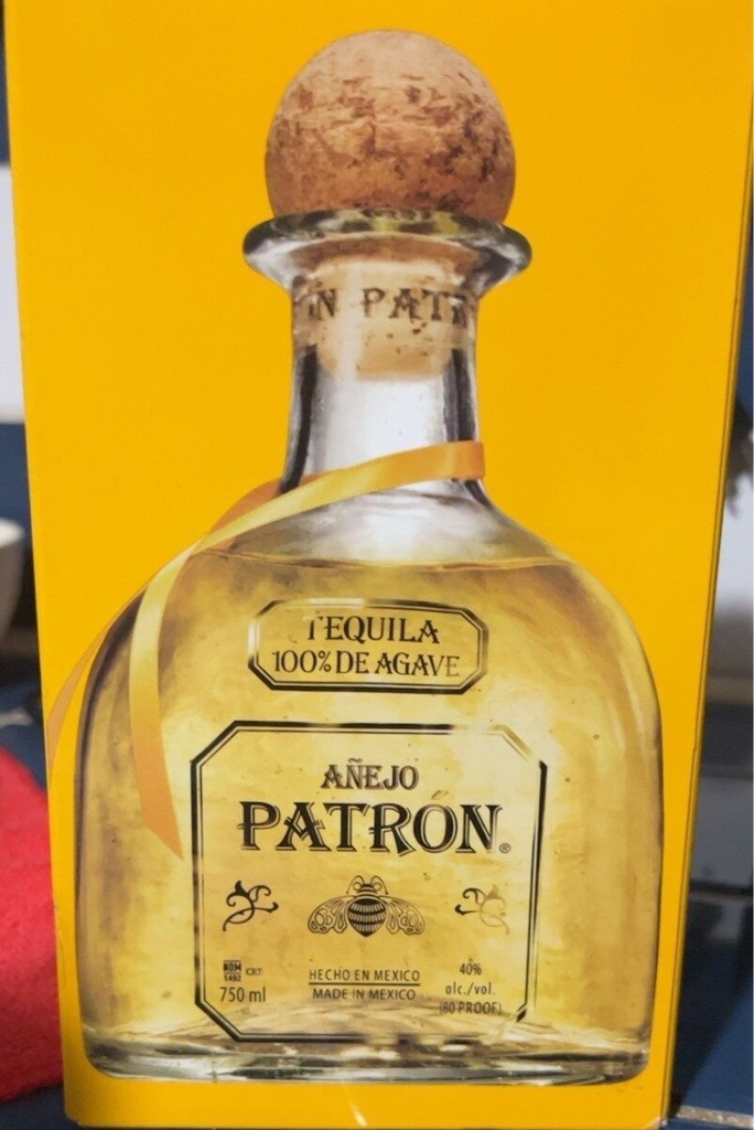 PATRON ANEJO 750 MIL