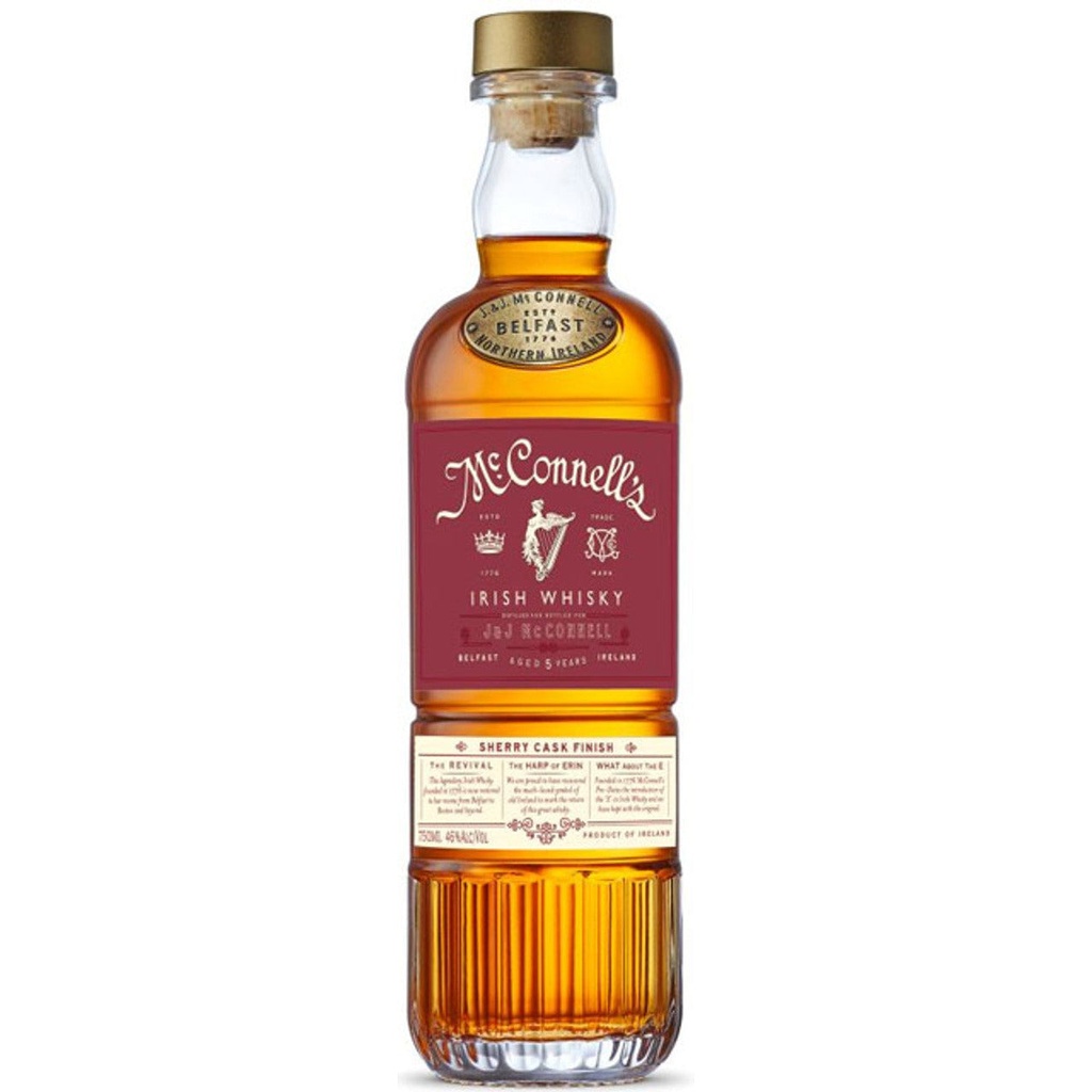 MCCONNELLS IRISH WHISKEY SHRY? 750 ML