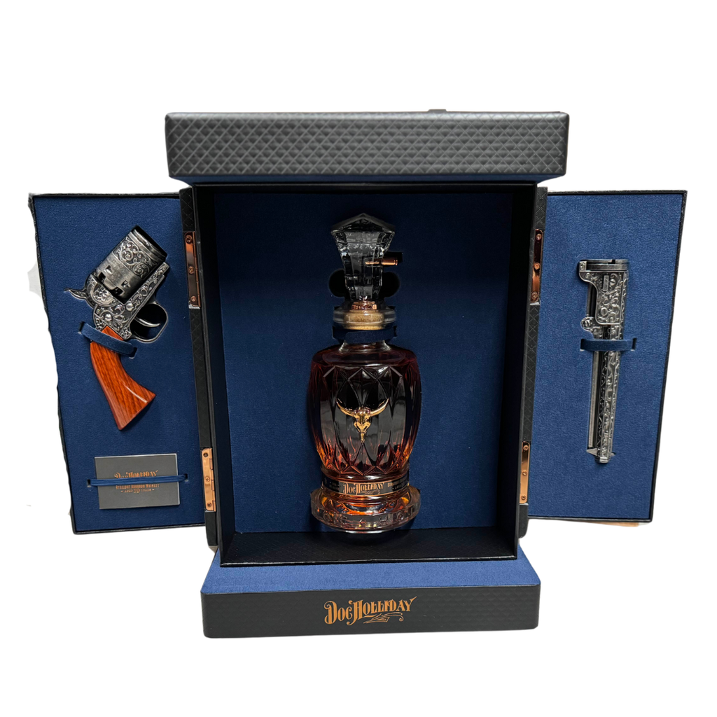 DOC HOLIDAY 10 YEAR BOURBON WHISKEY GIFT SET
