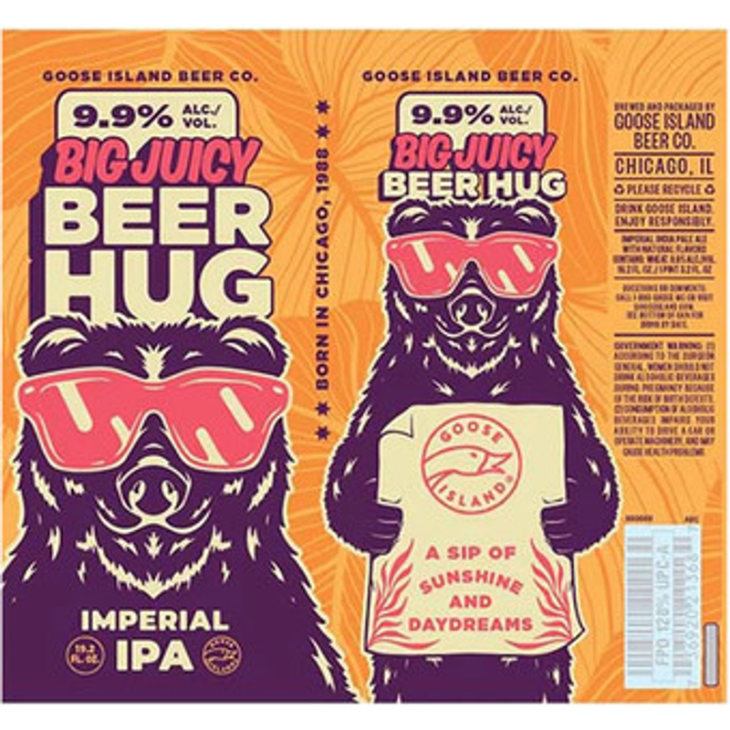 BIG JUICY BEER HUG IPA 19.2C