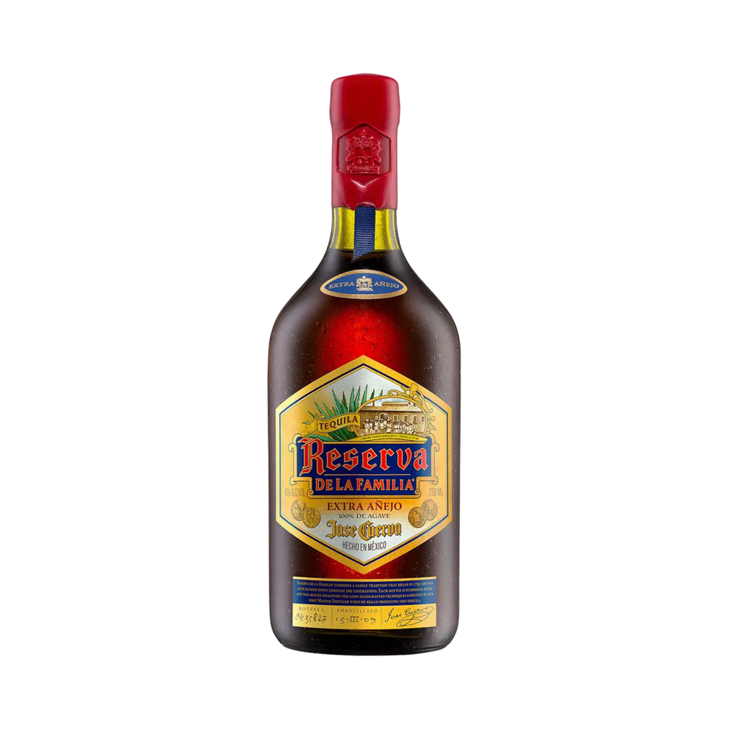 JOS CUERVO, DE LA FAMILIA RESERVA EXTRA ANEJO 750 MIL