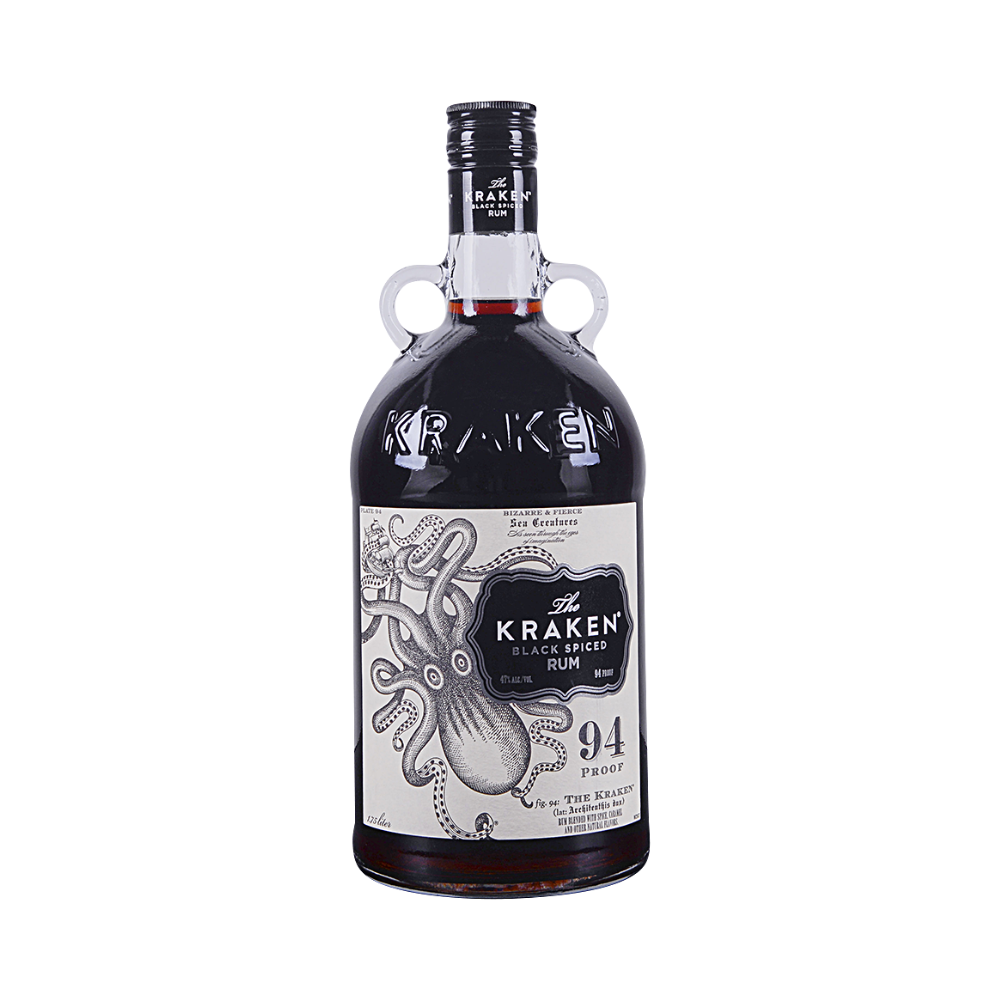 THE KRAKEN BLACK SPICED RUM 94 PROOF 1.75LT