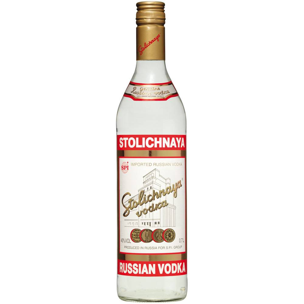 STOLICHNAYA PREMIUM VODKA 750ML
