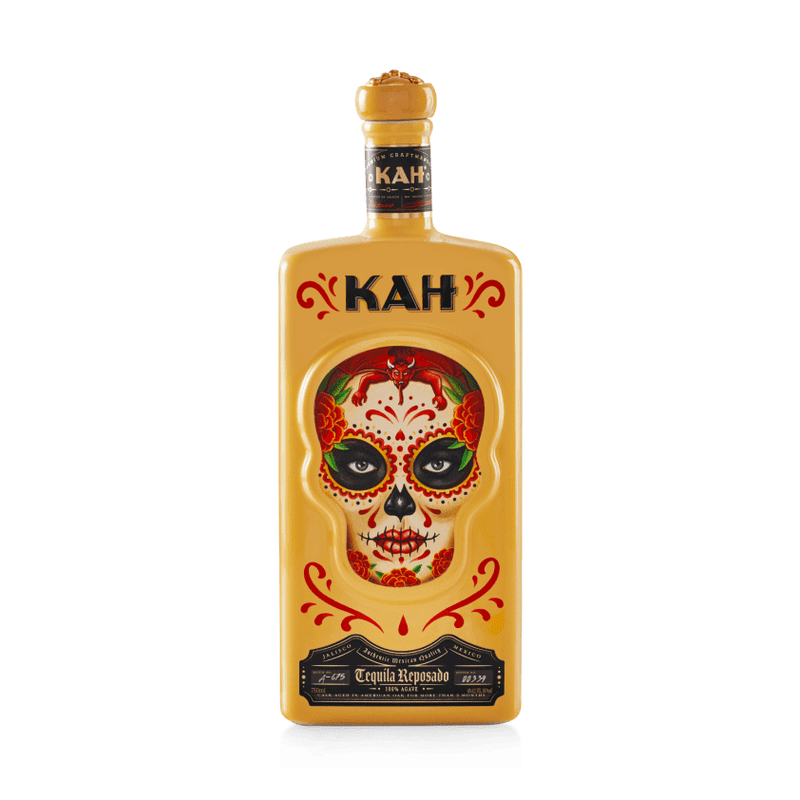 KAH TEQUILA REPOSADO 750 MIL