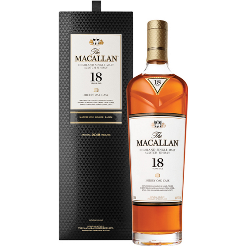 MACALLAN 18YR SNG MALT SCOTCH