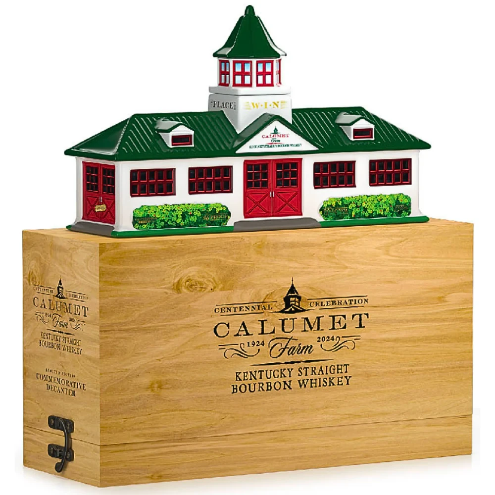 CALUMET FARM - CERAMIC CENTENIAL DECANTER - 750ML