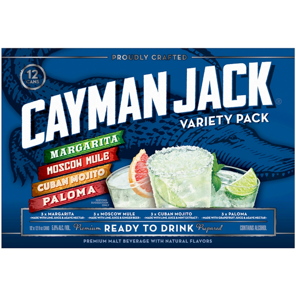 CAYMAN JACK VARIETY 12Pk Cans