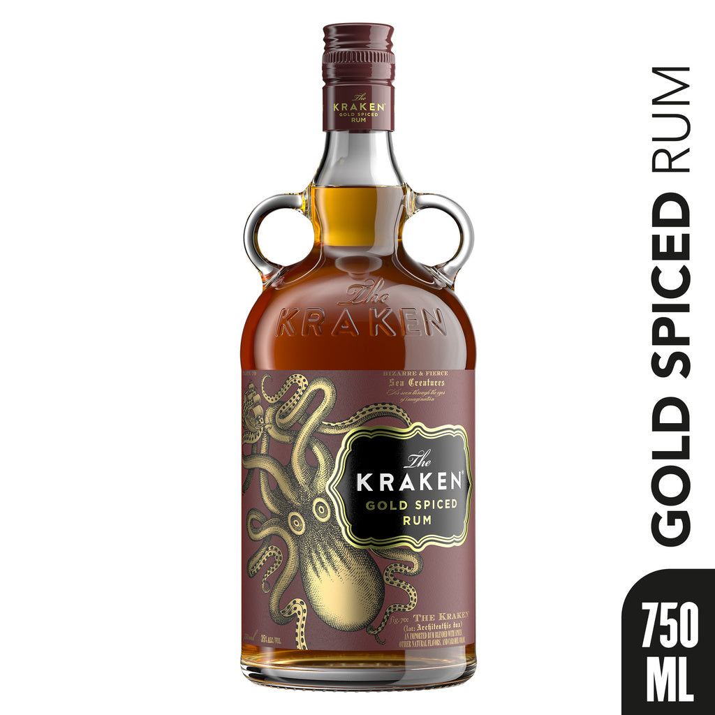 KRAKEN GOLD SPICED 750ML