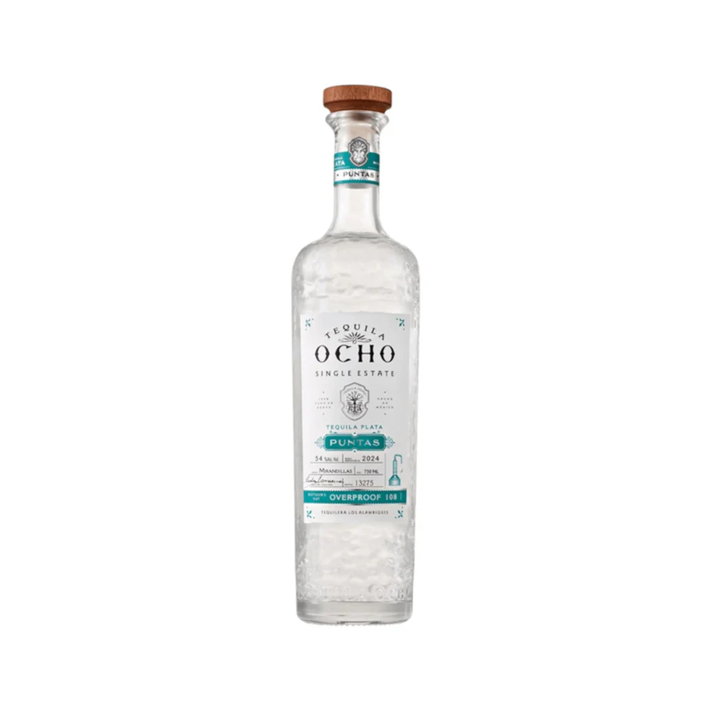 OCHO TEQUILA PLATA 108 PROOF 750ML