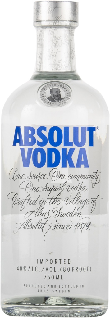 ABSOLUT VODKA 750 MIL