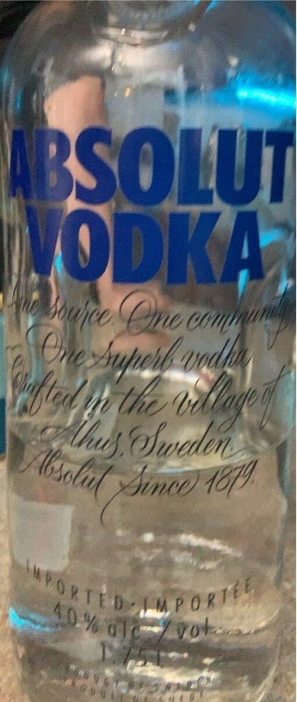 ABSOLUT VODKA 1.75 LT