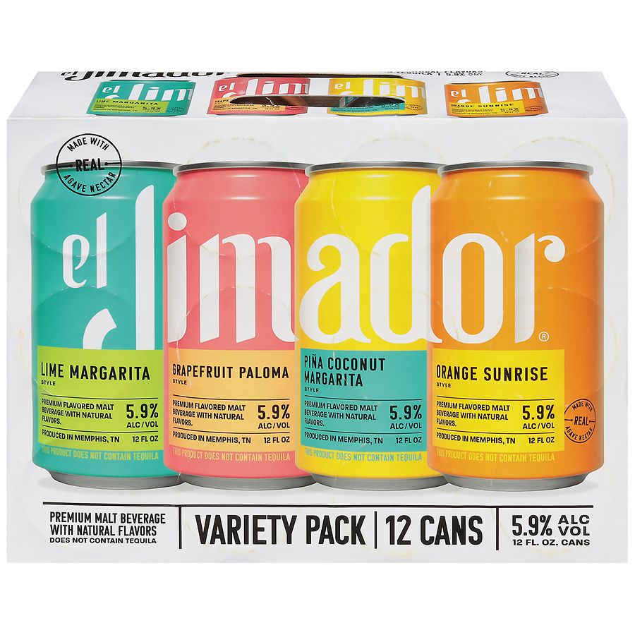 EL JIMADOR VARIETY PACK 12 CANS