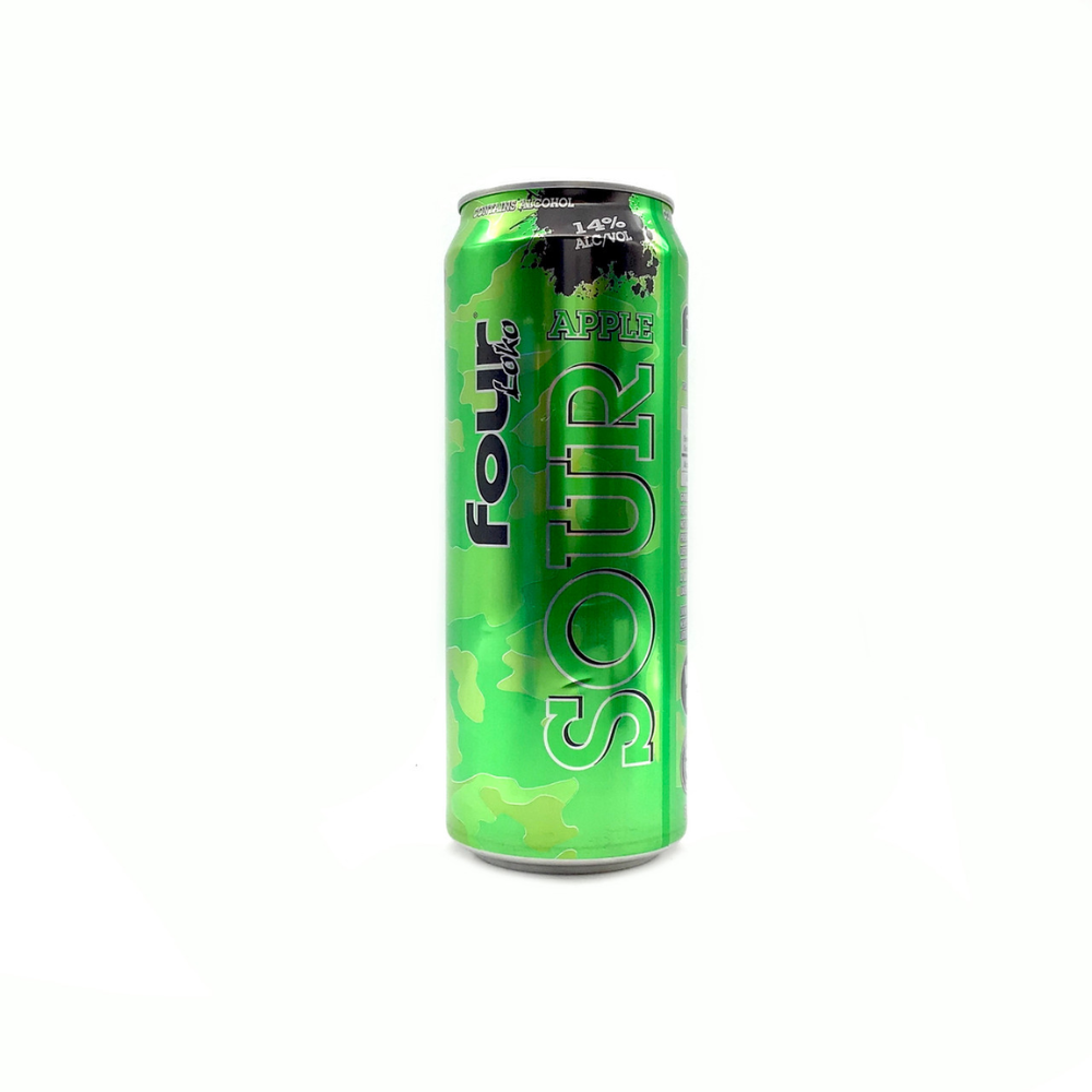 FOUR LOKO APPLE SINGLE 24 OZ