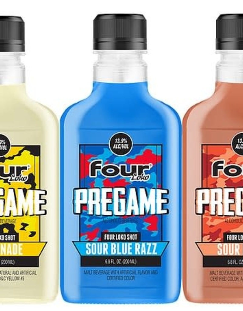 PREGAME 4 LOKO SOUR BLUE RAZZ ?6.8 OZ