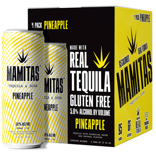 MAMITAS TEQUILA AND SODA PINEAPPLE