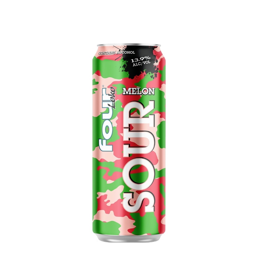 FOUR LOKO SOUR MELON SINGLE 24OZ